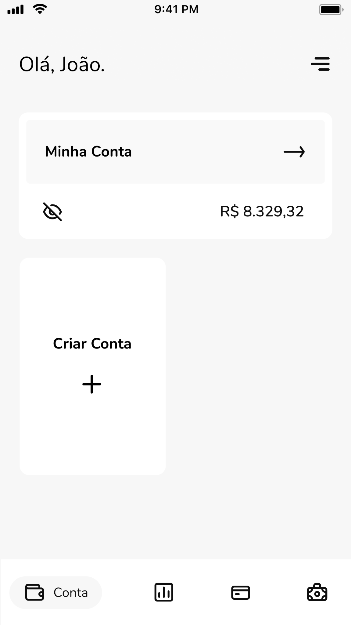 Capa do case Subcontas do Banco Bari