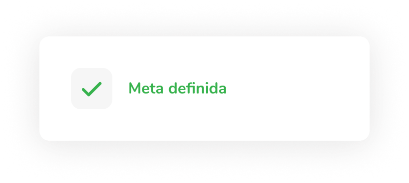 Definir a meta