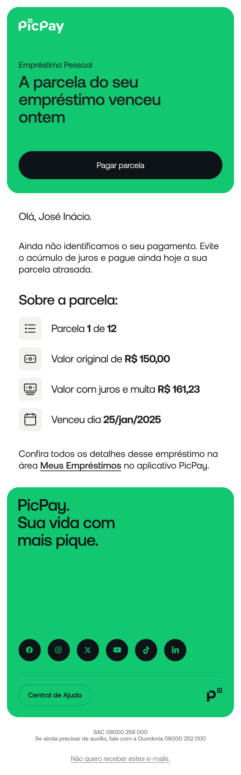E-mail · D+1