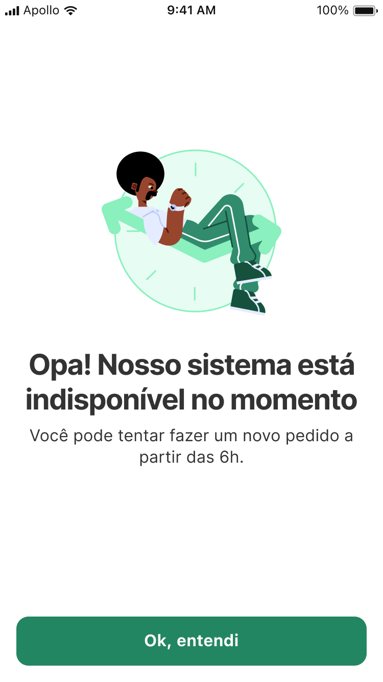 Erro e alerta
