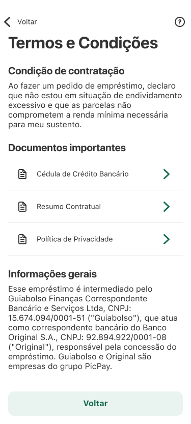 Ponto de explicação
